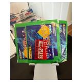 1995 Fleer MLB Baseball Stickers 3 Sealed Packs