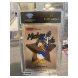 Mickey & Friends Donald Duck Card Graded Gem 10