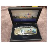 Twin Towers Collectible Knife In Box