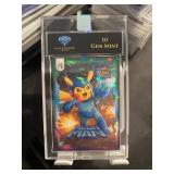 Pokemon Pikachu MEGA MAN Card Graded 10