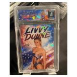 Livvy Dunne USA 250 Bikini #8 1/12 Card Graded A