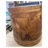Firkins Vintage 12" Sugar Bucket w/ Handle NICEEE!