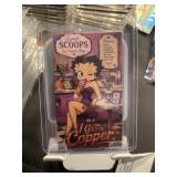 Betty Boop 1 GR Copper Ice Cream Cone Card