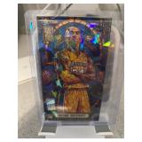 Kobe Bryant Stained Glass 1 Gram Silver Bar Card