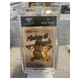 Mickey & Friends Chip & Dale Card Graded Gem 10