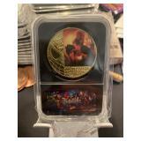 Spider-Man Avengers Gold Coin Black Slab