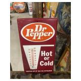 Dr. Pepper Vintage Thermometer Sign
