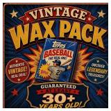 Wax Pack Vintage Mystery-Unsearched Sealed