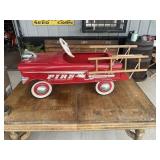 Fire Chief Vintage Original PEDAL Car w/Ladders