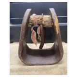 Vintage Primitive Horse Stirrup