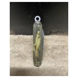 Vintage Risquï¿½ Pin-Up Girl Picture Pocket Knife