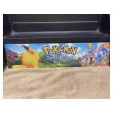 Pokemon Metal 15" x 4" Metal Sign