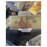 Hulk Hogan Gold Foil $100 Bill