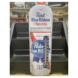 PABST Blue Ribbon Beer PBR Metal Thermometer Sign