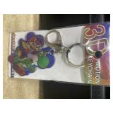 Nintendo Super Mario & Yoshi 3-D Motion Keychain