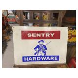 Sentry Hardware Painted Metal Sign