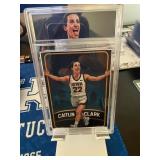 Caitlin Clark IOWA Crowd Raiser Slabbed Rookie Car