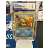 Pokemon 1999 Omanyte Card Graded Mint 9!!!