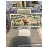 Larry Bird Paper Money 1 Grain Silver Bar