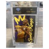 Kobe Bryant Sport Kings Card Graded Gem Mint 10