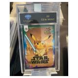 Pokemon Pikachu Star Wars Luke Skywalker Card