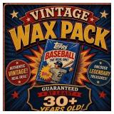 Wax Pack Vintage Mystery-Unsearched Sealed