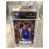 Cooper Flagg Stained Glass Rookie Card Graded 10