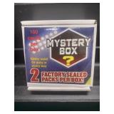 100 Card Mystery Box w/Game Used or Auto & 2 Packs