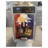 Donald Trump Downtown Card Graded Gem Mint 10