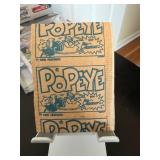 POPEYE RARE Spanish Cards Sealed Pack!! Vintage