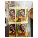 Wonder Woman Vintage RARE Spanish Sealed Pack!