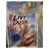 Livvy Dunne USA 250 Bikini #18 1/12 Card Graded A