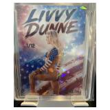 Livvy Dunne USA 250 Bikini #14 1/12 Card Graded A
