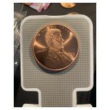 Large Copper Penny Cent