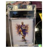 Kobe Bryant White Color Blast-G07- Card Graded 10