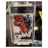 Michael Jordan 6X Champion Card Graded 10-JG-03