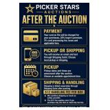 Shipping and Pickup Info- WE DO ALLOW PICKUP