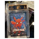 Pokemon Pikachu Spider-Man Card Graded A