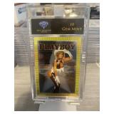 Playboy Feb 1985 Card Graded Gem Mint 10