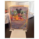 Pokemon Mickey & Donald Pikachu Clubhouse Card