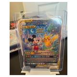 Pokemon Mickey Mouse & Pikachu Rare Card
