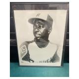 Hank Aaron ORIGINAL Photo 8 1/2" x 11"
