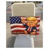Donald Trump Baby 1/4 Grain Silver Bar Card