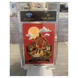 Michael Jordan Downtown Red Graded Gem Mint 10