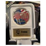 Donald Trump for President 2024 Gold Coin Slab