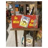 Camel Cigarettes Vintage Metal Sign
