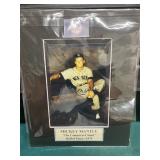 Mickey Mantle Signed  Matted Photo w/COA