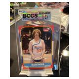 Jackie Moon Will Ferrell Basketball Card Graded 10