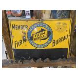 Kentucky Farm Bureau 1956 Metal Sign