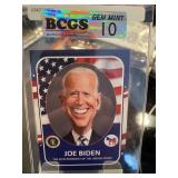 Joe Biden 46th President Card BIG HEAD Graded 10